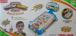 Opakowanie Gra zręcznościowa Pinball Flipper Desktop-game niebieska