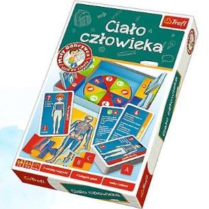 Okładka książki Gra - Mały odkrywca... - Ciało człowieka TREFL