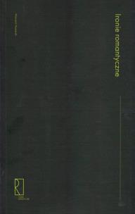 Okładka książki Ironie romantyczne