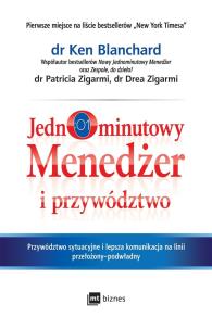 Okładka książki JEDNOMINUTOWY MENEDŻER I PRZYWÓDZTWO