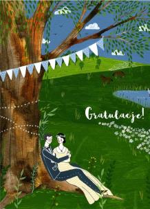 Opakowanie Karnet B6 Ślub - Love 3