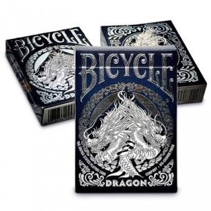 Opakowanie Karty Dragon White Premium BICYCLE