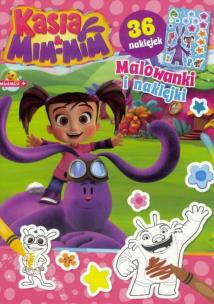 Okładka książki Kasia & Mim-Mim Malowanki i naklejki T.2