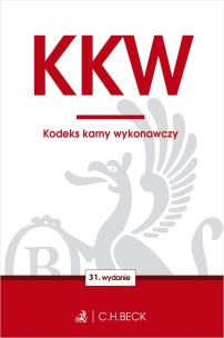 Okładka książki KODEKS KARNY WYKONAWCZY WYD. 31