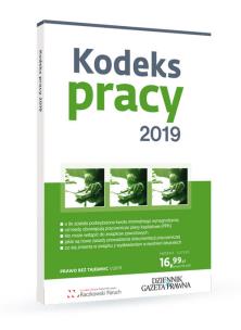 Okładka książki Kodeks pracy 2019