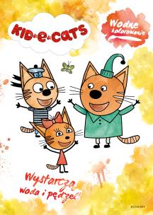 Okładka książki Kot-o-ciaki. Wodne kolorowanie