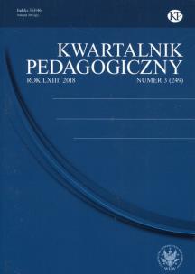 Opakowanie Kwartalnik Pedagogiczny 2018/3