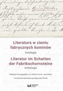 Okładka książki Literatura w cieniu fabrycznych kominów / Literatur im Schatten der Fabrikschornsteine