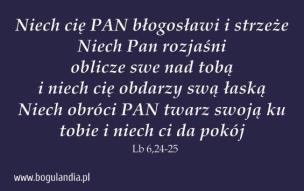 Opakowanie Magnes 30 na lodówkę - Niech cię PAN błogosławi...