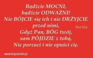 Opakowanie Magnes 47 na lodówkę - Bądźcie mocni, bądźcie