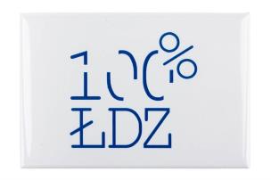 Opakowanie Magnes - 100% Łódź biały FOLKSTAR