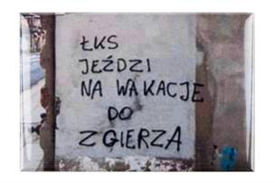 Opakowanie Magnes - Łódź ŁKS jeździ na wakacje do Zgierza