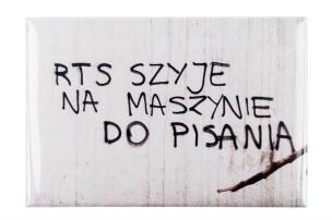 Opakowanie Magnes - Łódź RTS szyje na maszynie do pisania