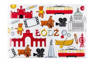 Opakowanie Magnes - Łódź symbole FOLKSTAR