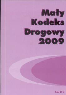 Opakowanie Mały kodeks drogowy 2009