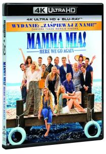 Opakowanie Mamma Mia: Here We Go Again 4K