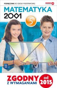 Okładka książki Matematyka   SP KL 5. Podręcznik. Matematyka 2001 (2016) BPZ