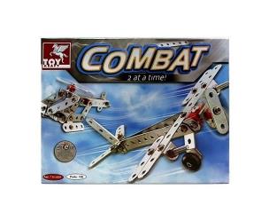 Metalowe konstrukcje - Samolot i helikopter. Wydawca: Toy Kraft. Multiszop.pl Opakowanie Metalowe konstrukcje - Samolot i helikopter