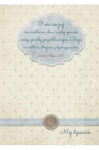 Opakowanie Mój dziennik - kropki - O nic się już nie martwcie