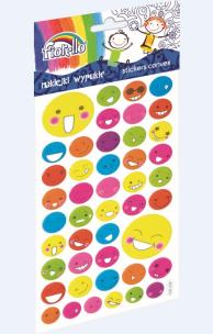 Opakowanie Naklejki wypukłe buźki GR-NP147 FIORELLO