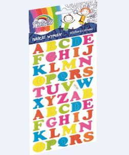 Opakowanie Naklejki wypukłe literki GR-NP127 FIORELLO