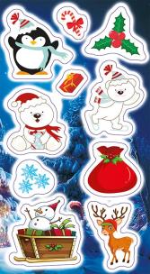 Opakowanie Naklejki Zima