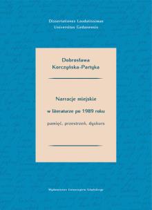 Okładka książki Narracje miejskie w literaturze polskiej po 1989 roku.