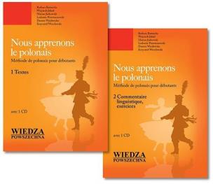 Okładka książki Nous apprenons le polonais T.1-2 + mp3 w.2015