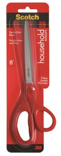 Opakowanie NOŻYCZKI BIUROWE SCOTCH UNIWERSALNE 20,5CM CZERWONE 1408