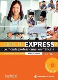 Okładka książki Objectif Express 2 podręcznik + CD ROM HACHETTE