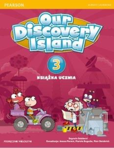 Okładka książki Our Discovery Island 3 SB + CD PEARSON wieloletni