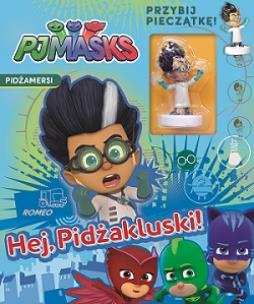 Okładka książki Pidżamersi Activity z zabawka w blistrze (stemple) 4