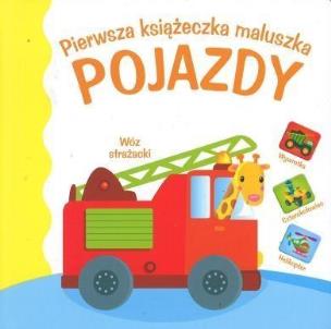 Okładka książki Pierwsza książeczka maluszka - pojazdy