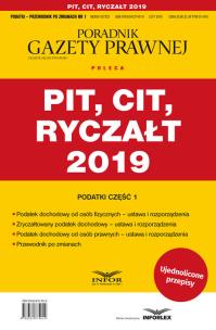 Opakowanie PIT CIT Ryczałt 2019