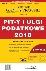 Okładka książki PIT-y i ulgi podatkowe 2018 Podatki 2/2019