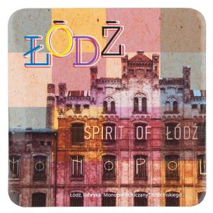 Opakowanie Podkładka korkowa FOLK - Łódź Monopolis