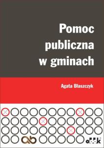 Okładka książki Pomoc publiczna w gminach