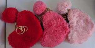 Opakowanie Portfel pluszowy Serce STnux