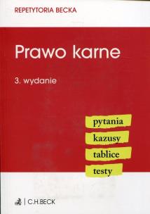 Okładka książki Prawo karne