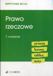 Okładka książki Prawo rzeczowe