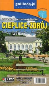 Okładka książki Przewodnik ilustrowany z mapami - Cieplice-Zdrój