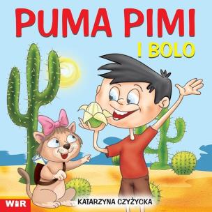Okładka książki Puma Pimi i Bolo cz. 2 - sylaby ze spółgłoskami B i L