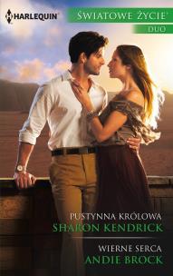 Okładka książki Pustynna królowa /ŚWIATOWE ŻYCIE DUO
