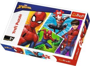 Opakowanie Puzzle 30 Spider-Man i Miguel TREFL