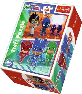 Opakowanie Puzzle 54 mini Pidżamersi Adventures 3 TREFL