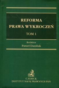 Opakowanie Reforma prawa wykroczeń Tom 1