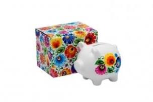 Opakowanie Skarbonka mała - świnka łowicka FOLKSTAR