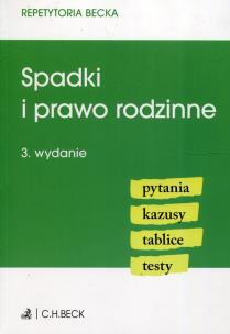 Okładka książki Spadki i prawo rodzinne