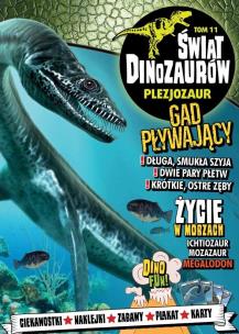 Okładka książki Świat Dinozaurów cz. 11 Plezjozaur
