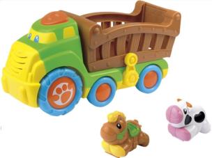 Okładka książki Świat zwierząt - Ciężarówka DUMEL